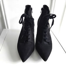 Faux suede black for sale  BRAINTREE