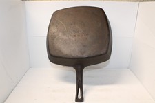 Square skillet cast for sale  Grass Lake