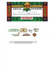 Outback steakhouse gift for sale  Greensboro
