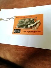 Bedienungsanleitung 1955 dual gebraucht kaufen  Aue