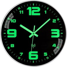 Luminous wall clock for sale  BRADFORD