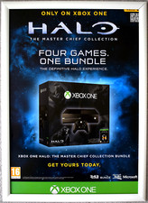 Pôster promocional HALO The Master Chief Collection RARO XBOX ONE 42cm x 59cm #2 comprar usado  Enviando para Brazil