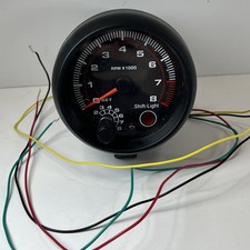 Medidor de tacômetro automotivo 3,75" 12V 8000 RPM com luz de mudança LED universal comprar usado Medidor de tacômetro automotivo 3,75" 12V 8000 RPM com luz de mudança LED universal comprar usado  Enviando para Brazil