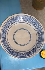 Piatto antico terracotta usato  Margherita di Savoia