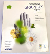 CorelDraw Graphics Suite 11 Upgrade Wersja Kompletna Windows 98 XP lub Mac na sprzedaż  Wysyłka do Poland