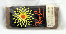 NOS Fechado Vintage Bausch & Lomb Ray Ban BL Aviadores Grande Metal II 1970s #398 comprar usado  Enviando para Brazil