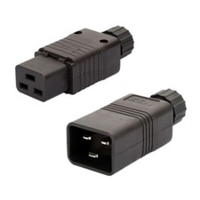 Plugue IEC320-C19/IEC320-C20 PDU UPS 16A 250VAC conector IEC 3 pinos plugue C19/C20 comprar usado  Enviando para Brazil