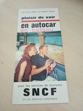 Brochure voyage autocar d'occasion  Auray