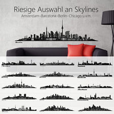Skyline wandaufkleber wandtatt gebraucht kaufen  Lünen