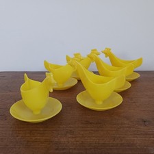Eierbecher gelb riginal gebraucht kaufen  Bernstadt