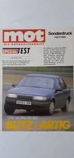 Opel: Vectra 2.0i GLS - Testbericht (Prospekt); 1989 comprar usado  Enviando para Brazil