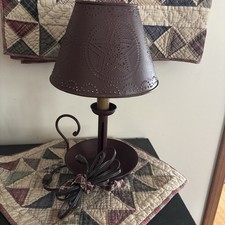 Primitive country lamp for sale  New Castle