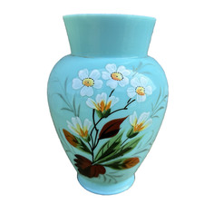 Petit vase turquoise d'occasion  Granville