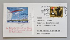 Karte raketenpost bund gebraucht kaufen  Weinstadt