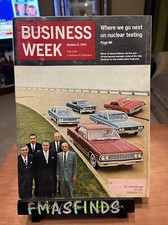 O3 1963 GM GENERAL MOTORS October 5 BUSINESS WEEK Magazine  comprar usado  Enviando para Brazil