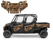 Kit de decalques gráficos para Honda Pioneer 1000-6 24 mil de espessura Old School Duck Camo comprar usado  Enviando para Brazil