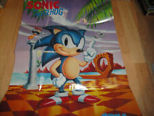 SONIC THE HEDGEHOG 1 PARA LA SEGA MEGA DRIVE + DOBLE POSTER EN BUEN ESTADO comprar usado  Enviando para Brazil