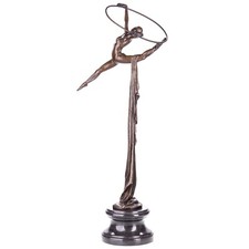 Bronze skulptur turnerin gebraucht kaufen  Markt Schwaben