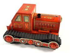 Caminhão N-108 trator motonivelador de estrada carro JAPÃO brinquedo de lata vintage TN Japão, usado comprar usado  Enviando para Brazil