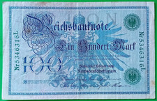 Banknote deutsches reich gebraucht kaufen  Bad Neustadt-Umland