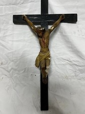 Antico crocifisso legno usato  Palermo