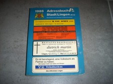 Adressbuch stadt lingen gebraucht kaufen  Böchingen, Knöringen, Siebeldingen