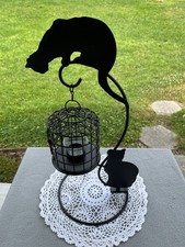 Black metal decorative for sale  Stem