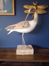 Wooden willet bird for sale  MILTON KEYNES