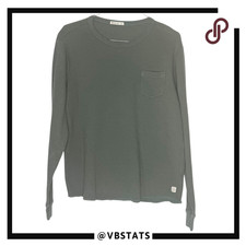 Camiseta térmica masculina manga longa caixa waffle malha camada marinha verde tamanho M/G comprar usado  Enviando para Brazil