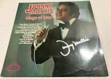 Johnny mathis signed for sale  Delray Beach