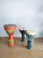 Lot tambours djembé d'occasion  Mâcon