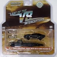 Usado, [ ] Minicar 1/64 1972 Ford F-350 caminhão rampa com último dos interceptores V8 comprar usado  Enviando para Brazil