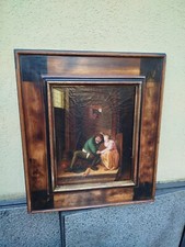 Quadro antico olio usato  Zafferana Etnea