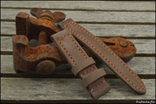 Bracelet nubuck marron d'occasion  Montpellier-