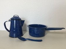 Cobalt blue graniteware for sale  Las Vegas