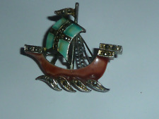 Vintage ship brooch for sale  KING'S LYNN