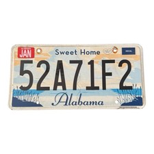 Vintage alabama license for sale  Palmerton