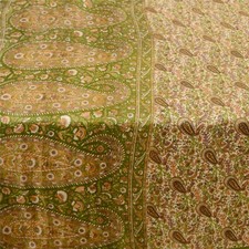 Tecido para artesanato em feltro 100% seda pura Sarees vintage sari comprar usado  Enviando para Brazil