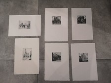 Lot petites gravures d'occasion  France