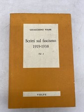 Gioacchino volpe scritti usato  Borgo Mantovano