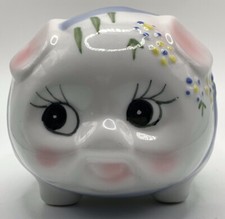 Porcelain handprinted piggy for sale  Sioux Falls