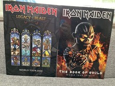 Iron Maiden Tour Program Legacy Of The Beast Book Of Souls 2016 2019 Livro (LP CD comprar usado  Enviando para Brazil