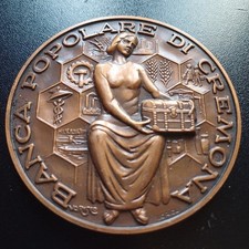 Vecchia medaglia banca usato  Riolo Terme