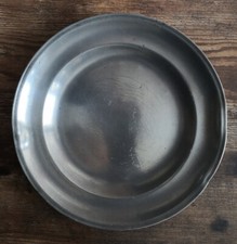 Ancienne assiette etain d'occasion  Caen