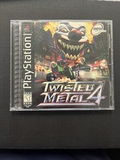 Twisted Metal 4 PS1 PlayStation 1 completo na caixa cartão de registro na caixa comprar usado  Enviando para Brazil