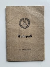Wehrpaß ausweis ddr gebraucht kaufen  Bad Münder