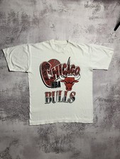 Vintage Chicago Bulls Nba Champs T-shirt Duża Single Stitch lata 90. na sprzedaż  PL