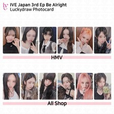 Cartão fotográfico IVE Japão 3º EP Be Alright HMV / All Shop LuckyDraw KPOP K-POP comprar usado  Enviando para Brazil