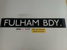 Fulham broadway london for sale  NOTTINGHAM