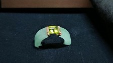 Jade peridot 585er gebraucht kaufen  Düsseldorf